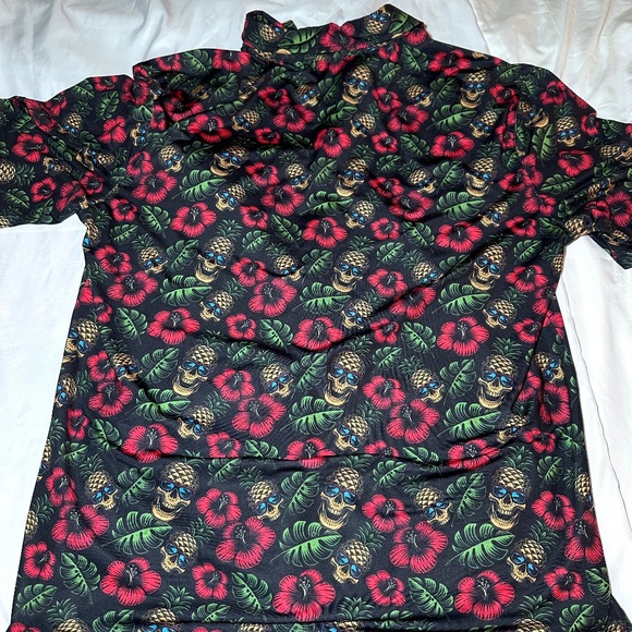 Pirate Pineapple Hawaiian polo with attitude - Picture 1 of 5